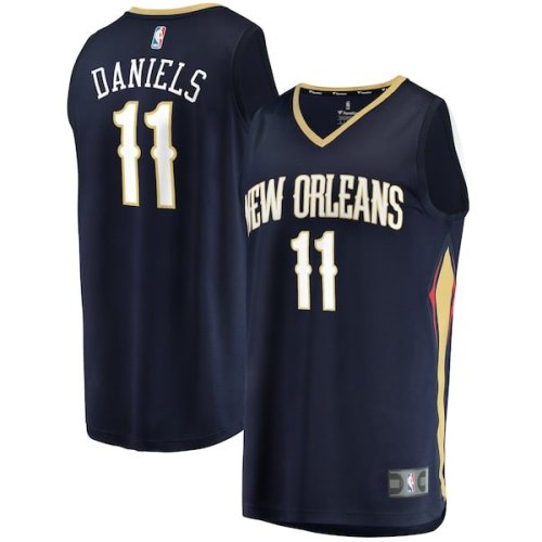 Dyson Daniels New Orleans Pelicans Fanatics Branded Fast Break Replica Player Jersey - Icon Edition - Navy