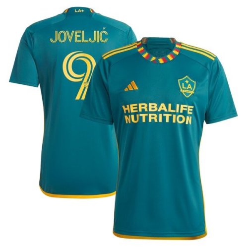 Dejan Joveljic LA Galaxy adidas 2024 LA Kit Replica Player Jersey - Green
