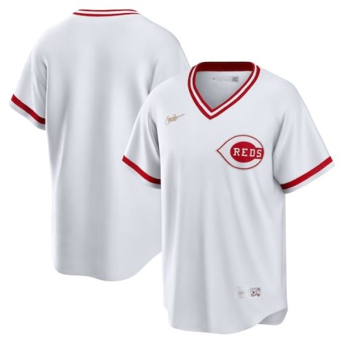 Cincinnati Reds Nike Home Cooperstown Collection Team Jersey - White