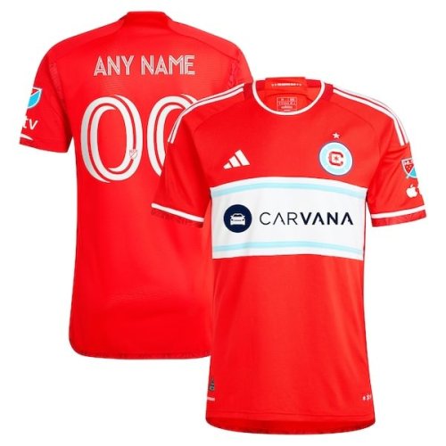 Chicago Fire adidas 2024 Return To Red Authentic Custom Jersey – Red