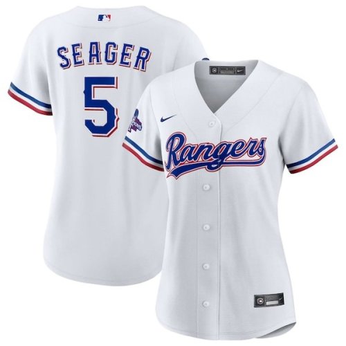 Corey Seager Texas Rangers Nike Women's Home 2023 World Series Champions Replica Player Jersey - White