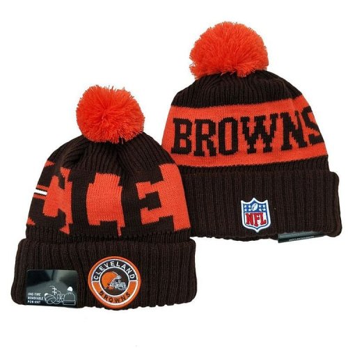 CLEVELAND BROWNS KNIT HAT