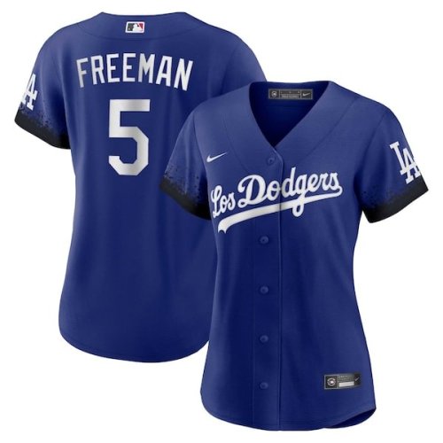 Freddie Freeman Los Angeles Dodgers Nike Women's City Connect Replica Player Jersey - Royal