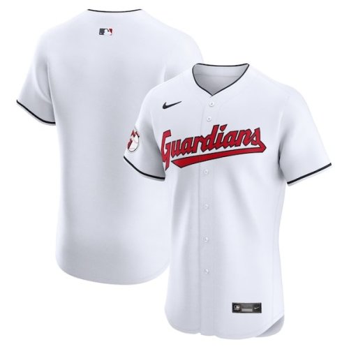 Cleveland Guardians Nike Home Elite Jersey - White