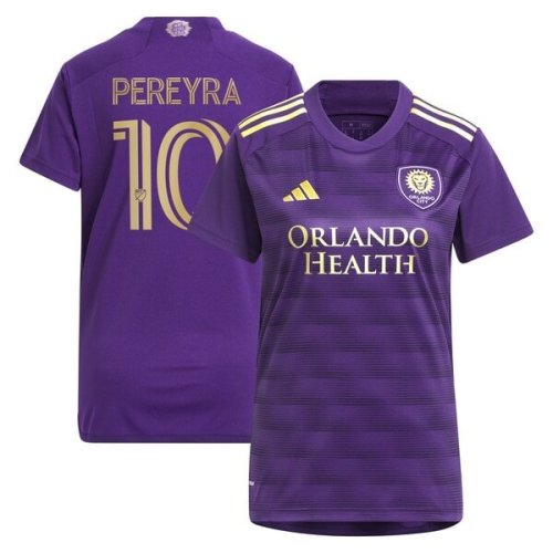 Mauricio Pereyra Orlando City SC adidas Women's 2024 The Wall Kit Replica Player Jersey - Purple