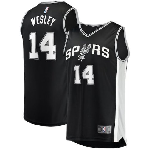 Blake Wesley San Antonio Spurs Fanatics Branded Fast Break Replica Player Jersey - Icon Edition - Black