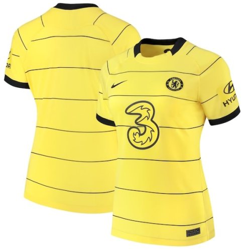 Chelsea Nike Women's 2021/22 Away Breathe Stadium Jersey - Yellow