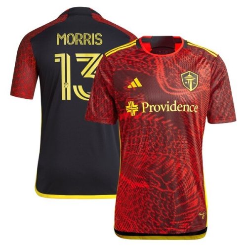 Jordan Morris Seattle Sounders FC adidas 2024 The Bruce Lee Kit Replica Player Jersey – Red