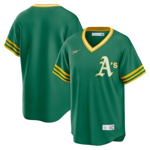 Oakland Athletics Nike Road Cooperstown Collection Team Jersey - Kelly Green