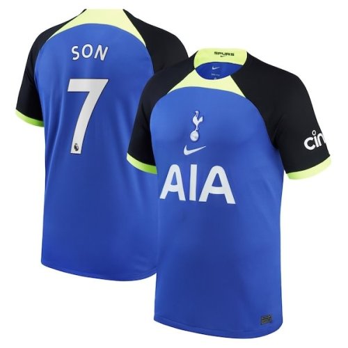 Son Heung-min Tottenham Hotspur Nike 2022/23 Away Breathe Stadium Replica Player Jersey - Blue