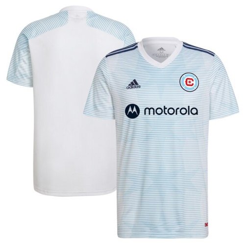 Chicago Fire adidas 2022 Primary Replica Blank Jersey - White