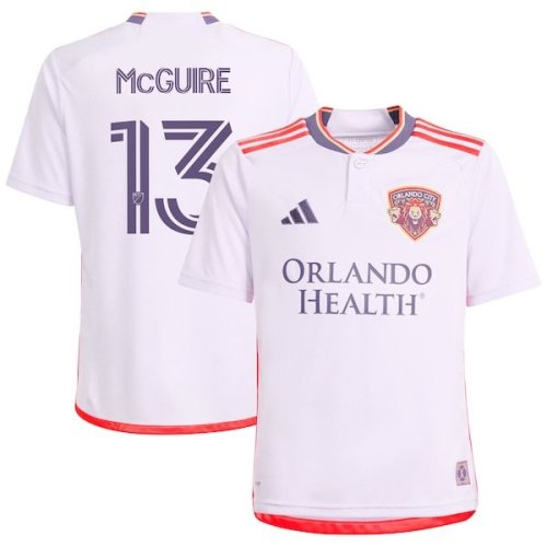 Duncan McGuire Orlando City SC adidas Youth 2024 Legacy Kit Replica Player Jersey – Purple