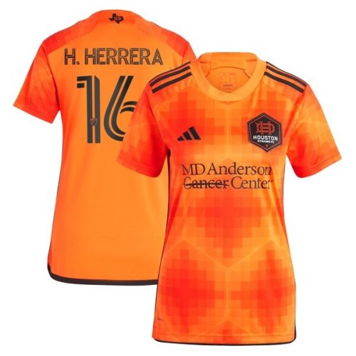Héctor Herrera Houston Dynamo FC adidas Women's 2024 El Sol Replica Jersey - Orange