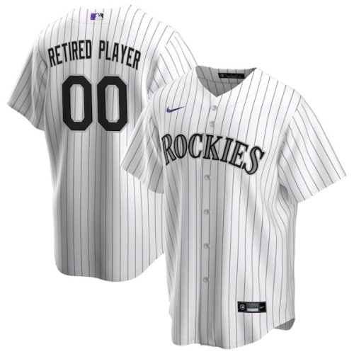 Colorado Rockies Nike Home Pick-A-Player Retired Roster Replica Jersey - White