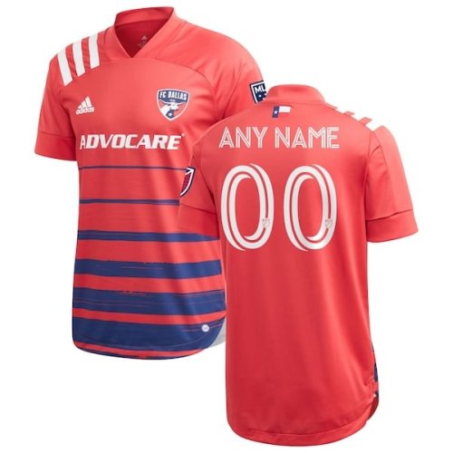 FC Dallas adidas 2020 Legacy EQT Custom Authentic Jersey - Red