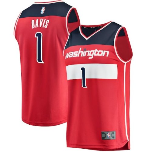 Johnny Davis Washington Wizards Fanatics Branded Youth Fast Break Replica Jersey - Icon Edition - Red