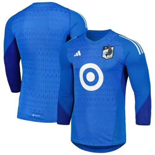 Minnesota United FC adidas 2024 Goalkeeper Long Sleeve Replica Jersey - Blue