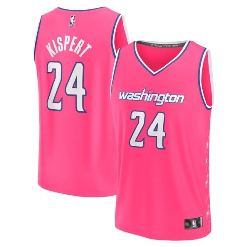 Corey Kispert Washington Wizards Fanatics Branded Fastbreak Jersey - City Edition - Pink