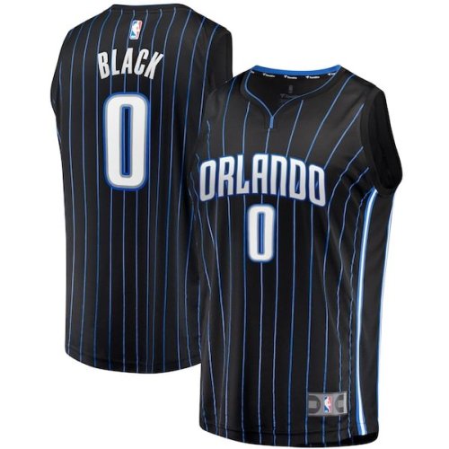 Anthony Black Orlando Magic Fanatics Branded  Fast Break Replica Jersey - Icon Edition - Black