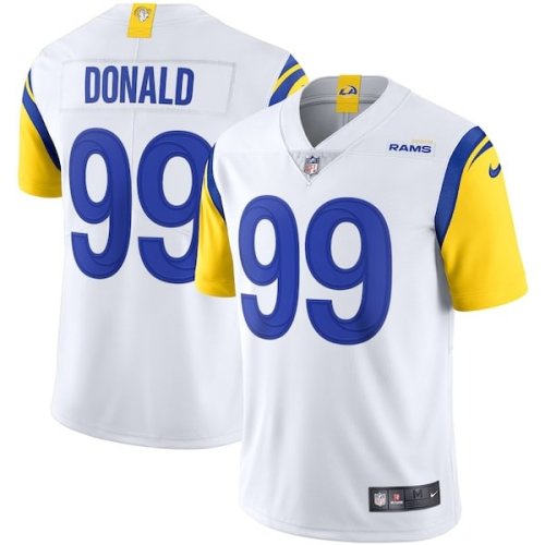 Aaron Donald Los Angeles Rams Nike Alternate Vapor Limited Jersey - White/Royal
