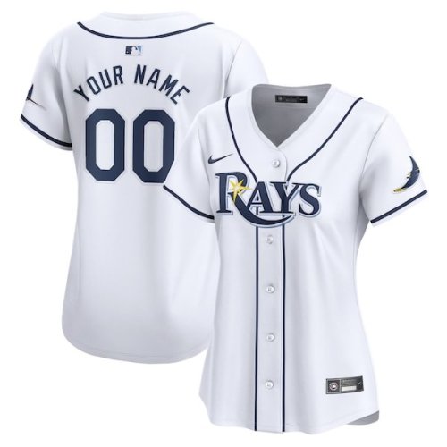 Tampa Bay Rays Nike Women's Home Limited Custom Jersey - White