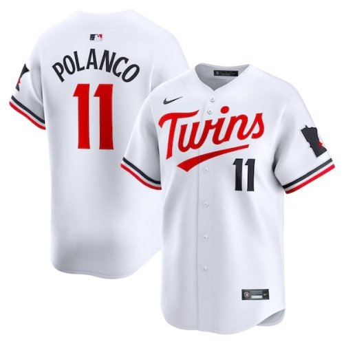 Jorge Polanco Minnesota Twins Nike Home Limited Player Jersey - White