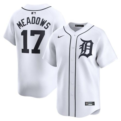Austin Meadows Detroit Tigers Nike Home Limited Player Jersey - White
