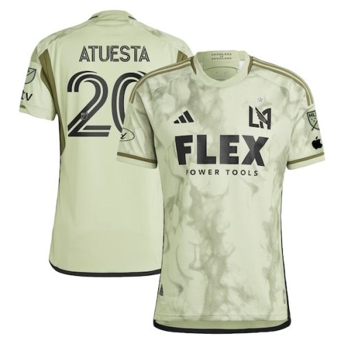 Eduard Atuesta LAFC adidas 2024 Smokescreen Authentic Player Jersey - Green