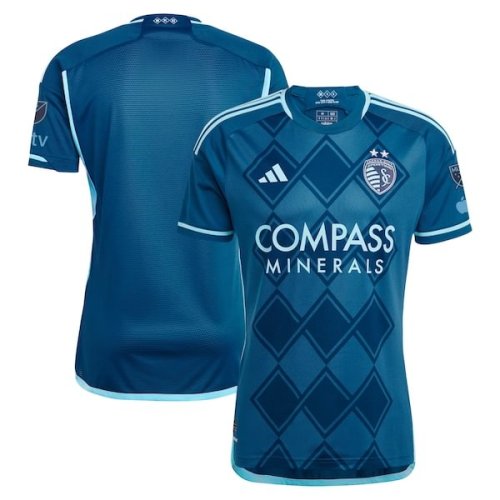 Sporting Kansas City adidas 2024 Diamonds Our Forever Authentic Jersey – Navy