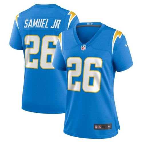 Asante Samuel Jr. Los Angeles Chargers Nike Women's Game Player Jersey - Powder Blue