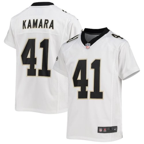 Alvin Kamara New Orleans Saints Nike Youth Game Jersey - White/Black