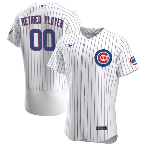Chicago Cubs Nike Home Pick-A-Player Retired Roster Authentic Jersey - White