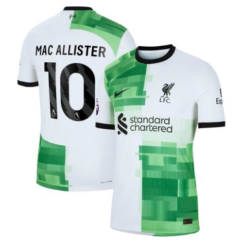Alexis Mac Allister Liverpool Nike 2023/24 Away Authentic Player Jersey - White/Red