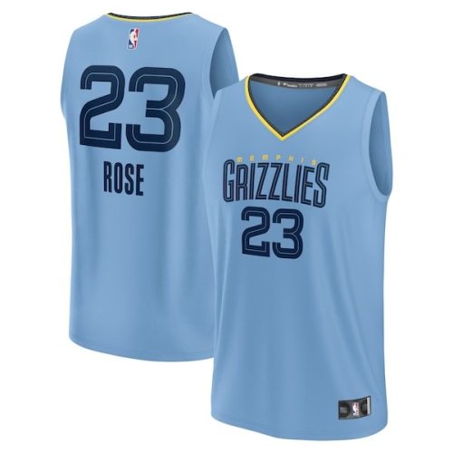 Derrick Rose Memphis Grizzlies Fanatics Branded Youth Fast Break Player Jersey - Statement Edition - Light Blue
