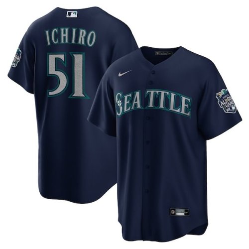 Ichiro Suzuki Seattle Mariners Nike Alternate Replica Player Jersey - Navy