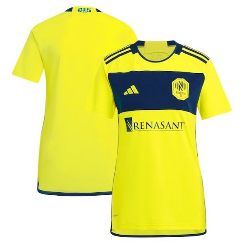 Nashville SC adidas Women's 2024 The 615 Kit Replica Jersey - Yellow