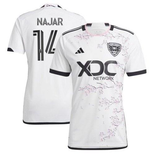Andy Najar D.C. United adidas 2024 The Cherry Blossom Kit Replica Player Jersey - White