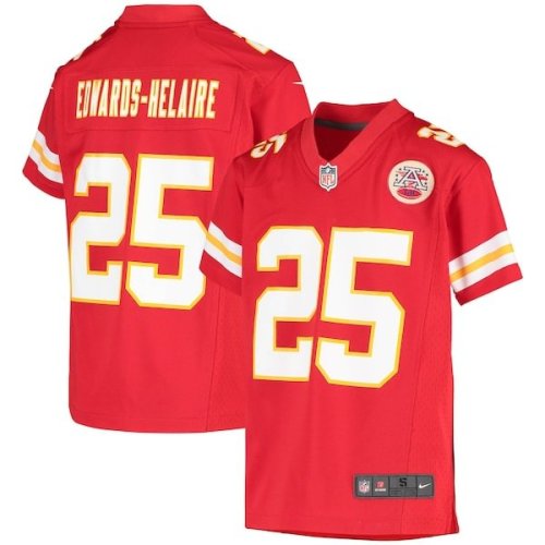 Clyde Edwards-Helaire Kansas City Chiefs Nike Youth Game Jersey - Red/White