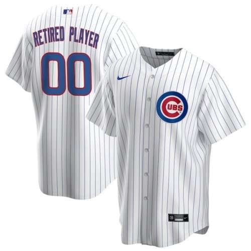 Chicago Cubs Nike Home Pick-A-Player Retired Roster Replica Jersey - White