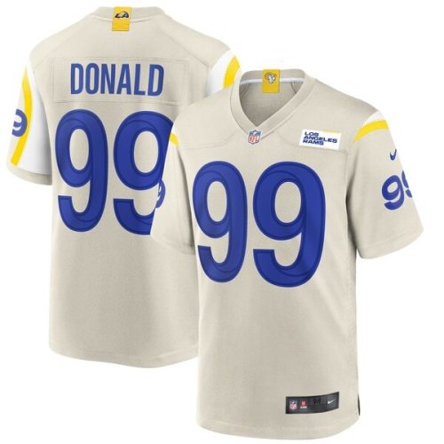 Aaron Donald Los Angeles Rams Nike Player Game Jersey - Bone/White