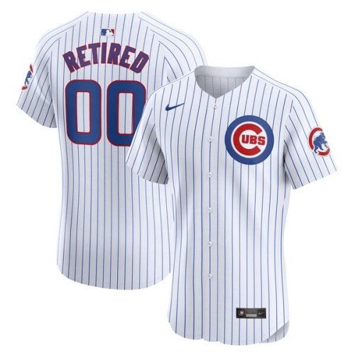 Chicago Cubs Nike Home Elite Pick-A-Player Retired Roster Jersey - White
