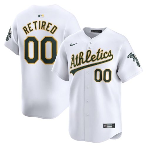 Oakland Athletics Nike Home Limited Pick-A-Player Retired Roster Jersey - White