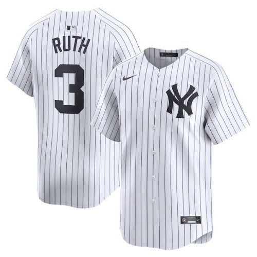 Babe Ruth New York Yankees Nike Home Limited Player Jersey - White