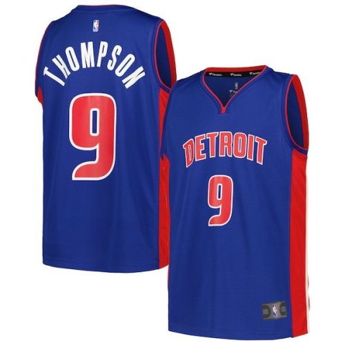 Ausar Thompson Detroit Pistons Fanatics Branded Youth Alternate Fast Break Replica Team Jersey - Statement Edition - Blue