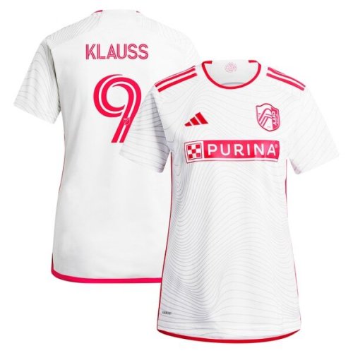 João Klauss St. Louis City SC adidas Women's 2024 The Confluence Kit Replica Player Jersey - White