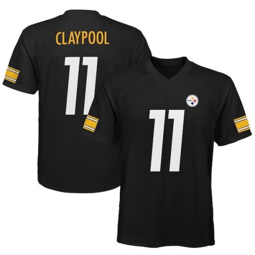 Chase Claypool Pittsburgh Steelers Youth Replica Player Jersey - Black