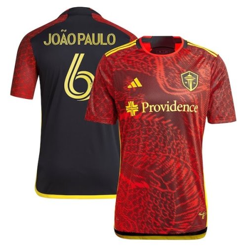 Joao Paulo Seattle Sounders FC adidas 2024 The Bruce Lee Kit Replica Player Jersey – Red