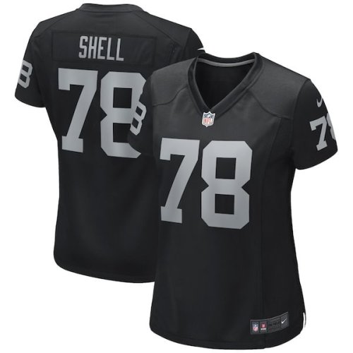 Art Shell Las Vegas Raiders Nike Women's Game Retired Player Jersey - Black