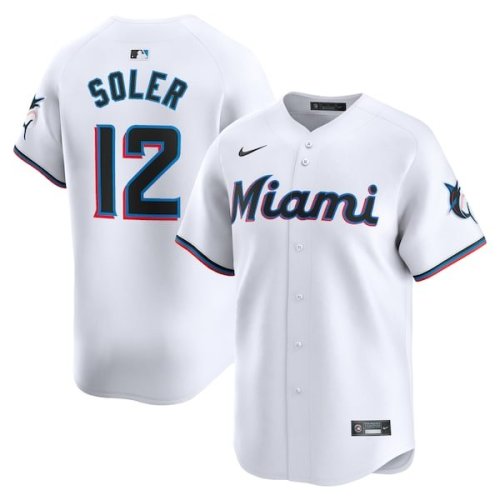Jorge Soler Miami Marlins Nike Home Limited Player Jersey - White