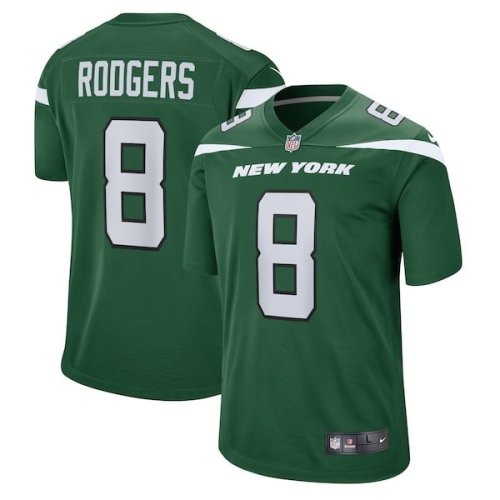 Aaron Rodgers New York Jets Nike Game Jersey - Gotham Green/Black/White
